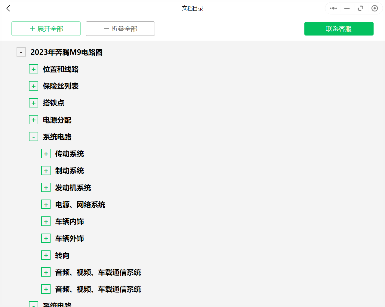 汽车维修资料库